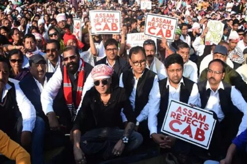 Zubeen Garg At Anti-CAA movement